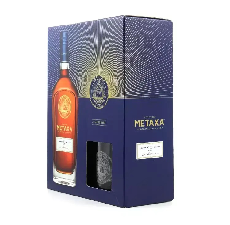 Метакса 12* + 2 Чаши - 0.7л.
