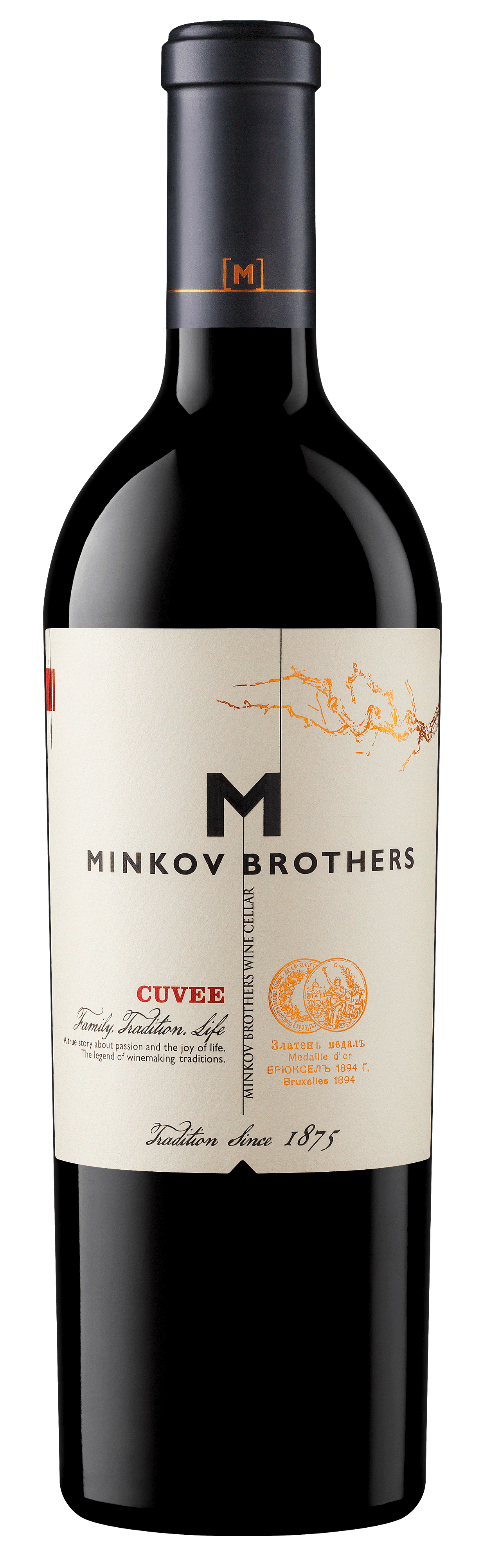 Братя Минкови Кюве Червено - 0.75л.