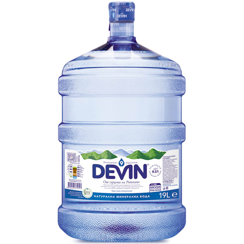 Девин Минерална Вода Галон - 19л.