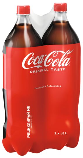 Кока Кола - 1.5 л. TWIN PACK