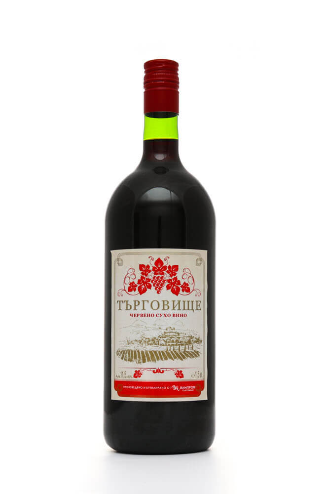 Червено Сухо Вино /Търговище/ - 1.5л.
