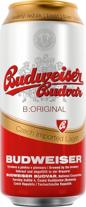 Budweiser - 0.5л. Кен