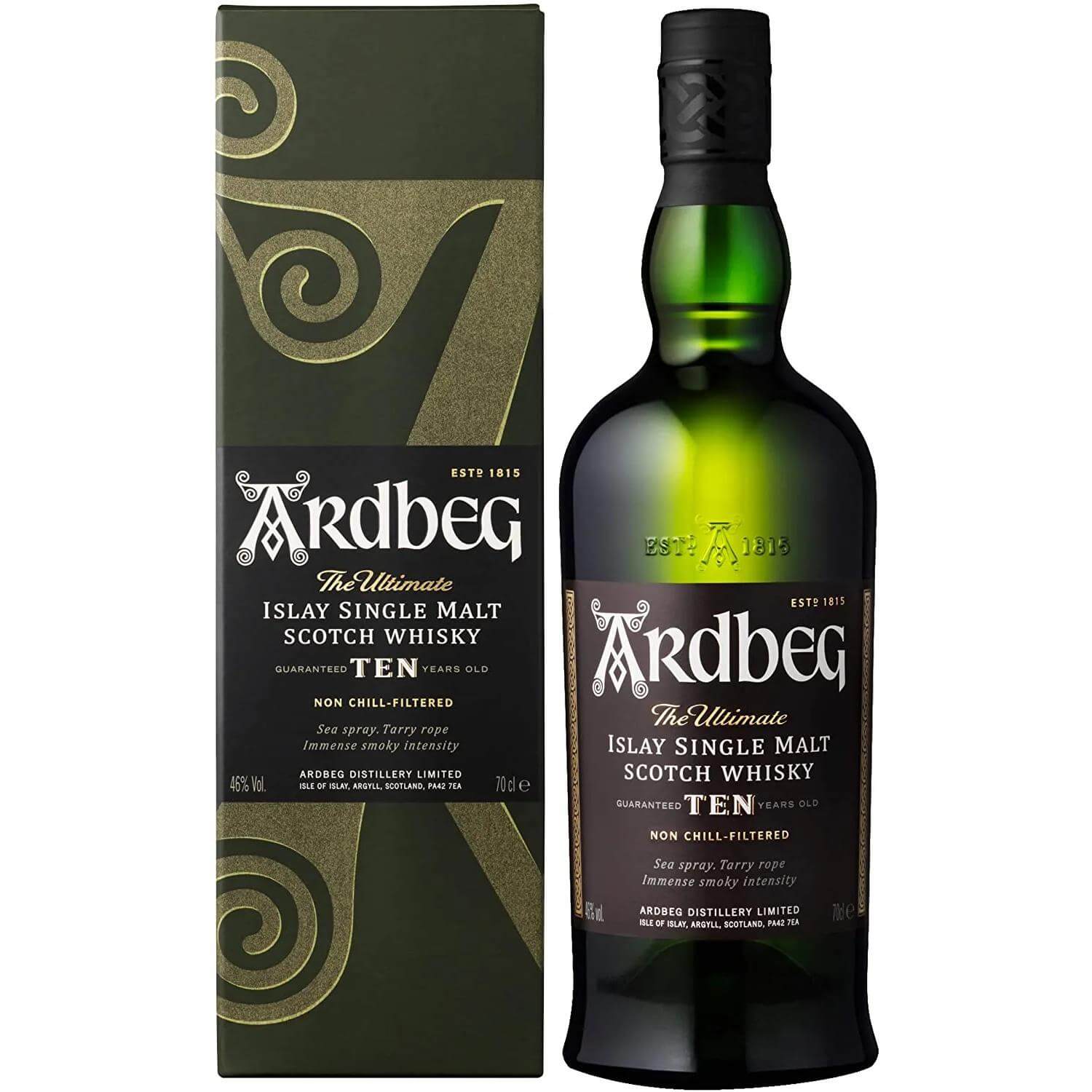 Уиски Ardbeg 10-годишно - 0.7л.