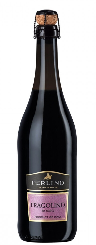 Пенливо Вино Fragolino Perlino Червено - 0.75л.